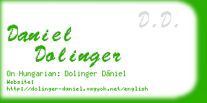 daniel dolinger business card